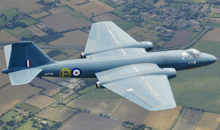 BAC Canberra ENGLISH ELECTRIC Canberra SHORT Canberra CNBR aircraft photograph