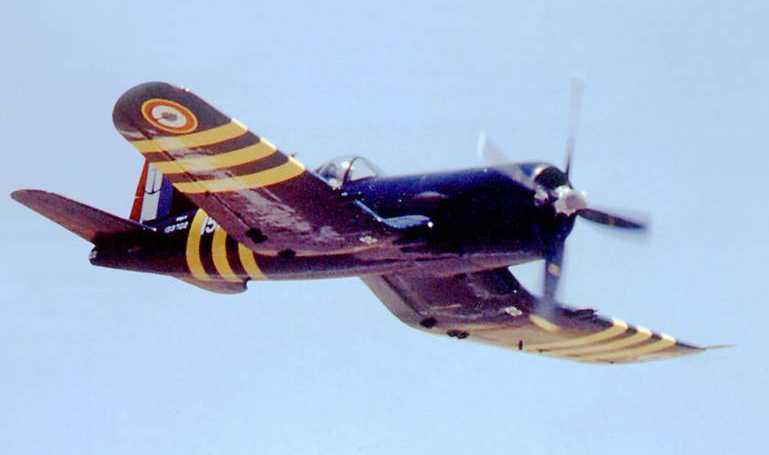 CHANCE VOUGHT AU Corsair CHANCE VOUGHT F4U Corsair CHANCE VOUGHT V-166 Corsair GOODYEAR FG Corsair VOUGHT-SIKORSKY F4U Corsair VOUGHT-SIKORSKY V-166 Corsair CORS aircraft photograph