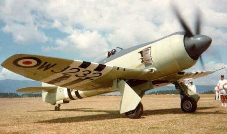 HAWKER Fury HAWKER Sea Fury FURY aircraft photograph