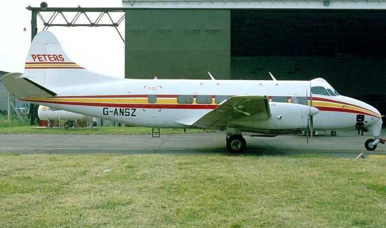 DE HAVILLAND DH-114 Heron HAWKER SIDDELEY DH-114 Heron RILEY Heron HERN aircraft photograph