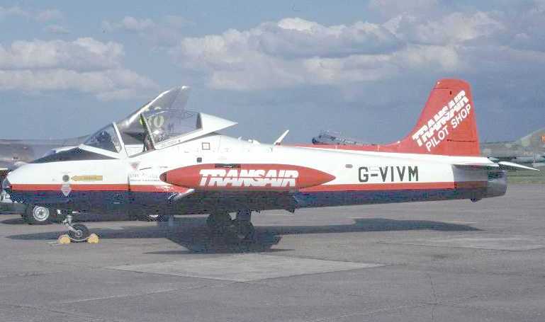 BAC 145 Jet Provost HUNTING P-84 Jet Provost HUNTING PERCIVAL P-84 Jet Provost JPRO aircraft photograph