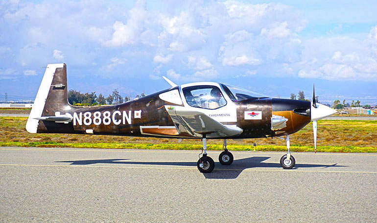 MOONEY M-10J M10R aircraft photograph