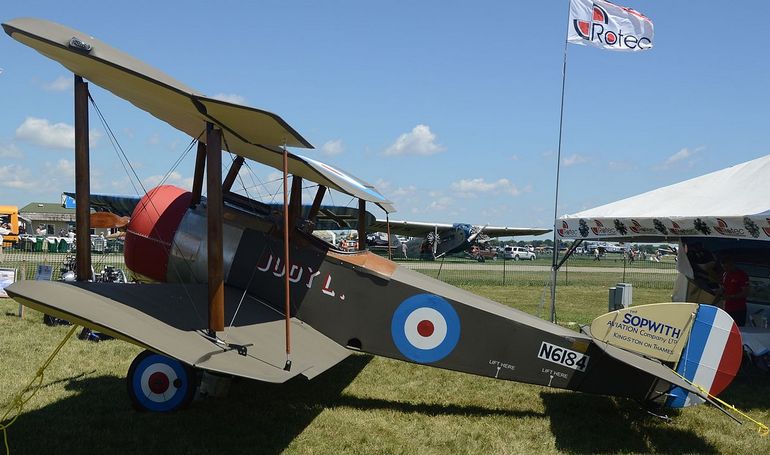 AIRDROME AEROPLANES Sopwith Pup Replica SOPWITH Pup SOPWITH Pup Replica SPUP aircraft photograph
