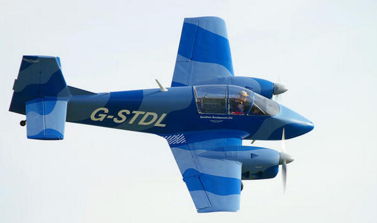 PHILLIPS ST-1 Speedtwin SPEEDTWIN E2E Speedtwin ST1 aircraft photograph