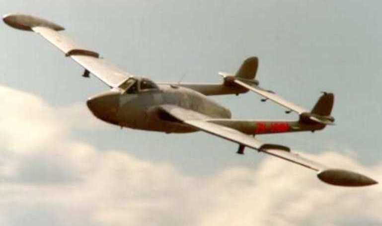 DE HAVILLAND DH-112 Venom F+W EMMEN DH-112 Venom VNOM aircraft photograph